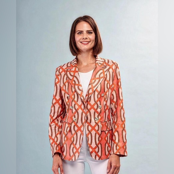 Insight Abstract Print Blazer - Picture 6 of 6